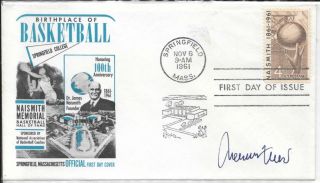 U S Fdc 1189 Basketball Hall Of Fame Jerry West Autograph Vf