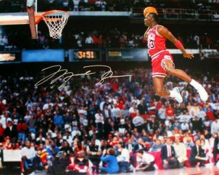 Michael Jordan Autographed Signed 8x10 Photo (hof Bulls) Reprint