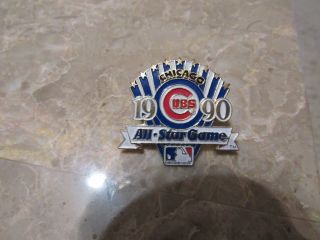 Vintage Chicago Cubs 1990 All Star Game Baseball Pin