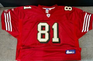Terrell Owens Signed Auto Autographed San Francisco 49ers Jersey Hof