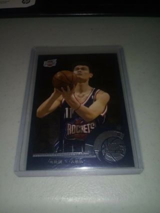 Yao Ming 02/03 Topps Chrome Chinese Rookie Rockets Hof Look @ Store
