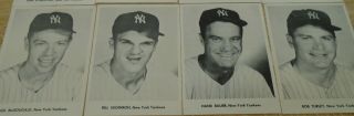 Late 1950 ' s NY Yankees Picture Pack 12 Stars Mantle,  Larsen,  Yogi,  Whitey etc. 4