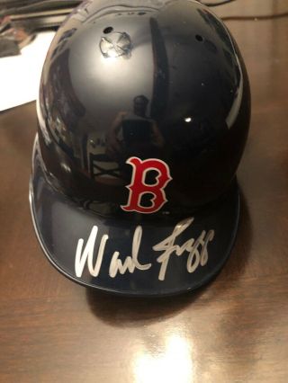 Wade Boggs Signed Auto Autograph Mini Helmet Redsox Sgc Hof Mlb