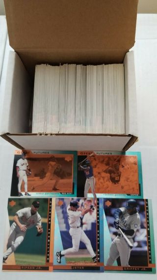 1997 Sp Baseball Cards Complete Set 1 - 184 $40bv