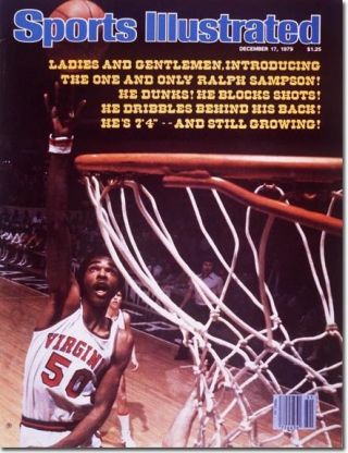 December 17,  1979 Ralph Sampson,  Virginia Cavaliers Sports Illustrated A