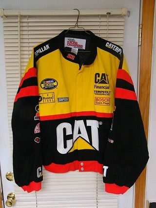 Caterpillar Nascar 22 Racing Champions Jacket Sz Xl Never Worn
