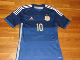Adidas Climacool Argentina Lionel Messi Short Sleeve Soccer Jersey Mens Medium