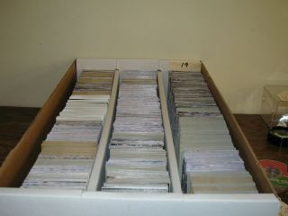 3000 Count Box Of 2019 Baseball Cards 2