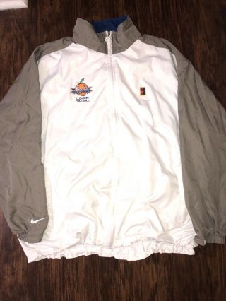 Vintage 90’s Nike Clemson Tigers Football Team Issued Jacket 1997 Peach Bowl Xxl