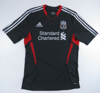 Adidas Standard Chartered Liverpool Climacool Soccer Jersey Futbol Team Edition