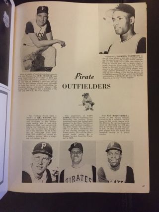 1960 World Series Official Program York Yankees vs.  Pittsburgh Pirates 3