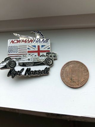 Newman Haas Racing Nigel Mansell Indy Car Pin 1993