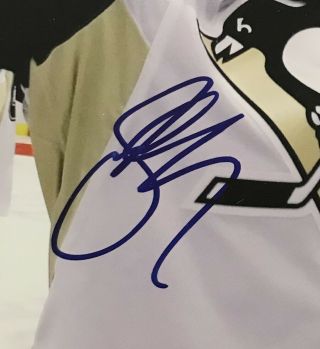 Sidney Crosby Signed 8x10 Photo Autographed AUTO Framed 11x14 JSA Penguins 2