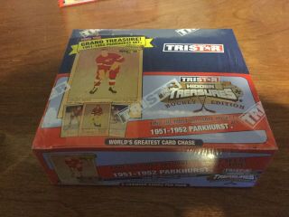 26 Factory Hockey Card Pack Box Of Tristar HiddenTreasures Hockey Edition 5