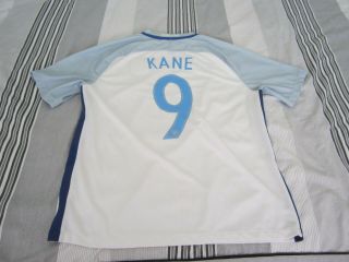 Authentic Men ' s Harry Kane England Nike Soccer Jersey Football Shirt Large L 2