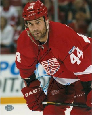 Todd Bertuzzi Authentic Autographed Signed Detroit Red Wings 8x10 Photo W/coa
