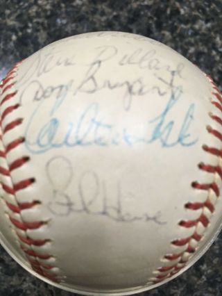 Red Sox 1976 Signed Baseball Fisk,  Rice,  Jenkins,  Lynn,  Tom House - Tom Brady Guru