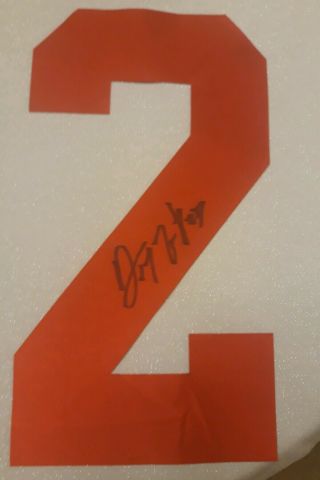 Darren Mccarty Signed Detroit Red Wings - Red Jersey Number 2