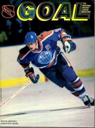 1988 1/27 Hockey Program Montreal Canadiens @ Buffalo Sabres Wayne Gretzky Ex