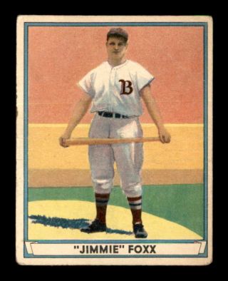 1941 Play Ball 13 Jimmie Foxx G/vg X1706929