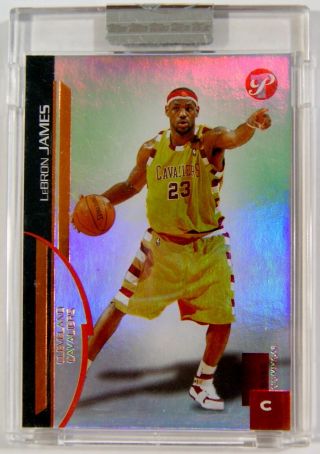 2005 - 06 Lebron James Topps Pristine Base 63 Uncirculated Refractor - Like /325 Sp