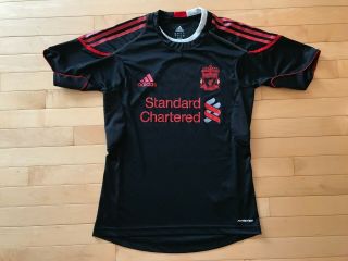 Rare Liverpool Adidas 2011 - 2012 Away Jersey Shirt Kit Soccer Football Mens Sz S