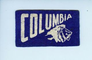 1940s - 1950 Columbia American Nut Chocolate College Football Mini Pennant