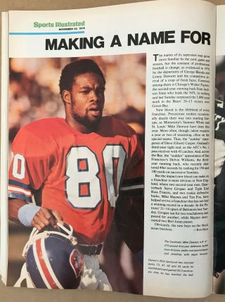 Sports Illustrated November 22,  1976 