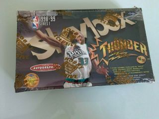 1998 - 99 Skybox Thunder Basketball Hobby Box (factory)