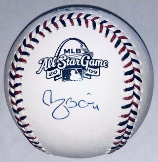 Yadier Molina Autograph 2009 All - Star Game St.  Louis Cardinals Auto Baseball Jsa