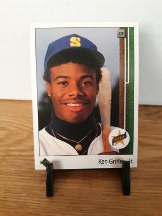 1989 Premier Edition Upper Deck Star Rookie Ken Griffey Jr.  Rc 1