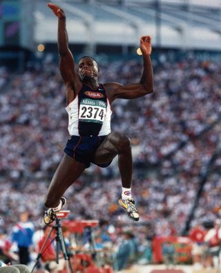 Carl Lewis Usa Olympic Track & Field 8x10 Sports Photo (s)