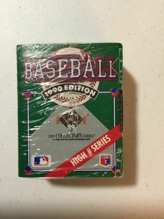 1990 Upper Deck Baseball High Series Factory Complete Set - Nolan Ryan,