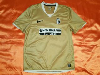 Mega Rare Juventus 2008 - 09 Away Nike Football Shirt Size L = Soccer Jersey