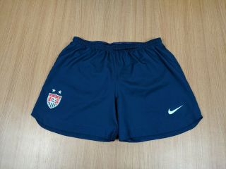 Nike Men’s United States Soccer Navy Blue Jersey Shorts Medium Usa