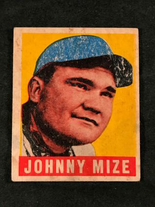 1948 Leaf - Johnny Mize Hof 46