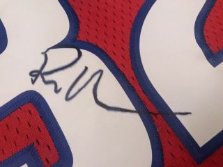 Richard Rip Hamilton Autographed Detroit Pistons Jersey Signed Auto Adidas XL 5