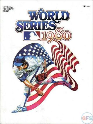 1980 World Series Program - Kansas City Royals Vs.  Philadelphia Phillies