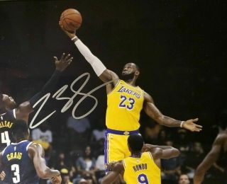 Lebron James Lakers Autographed Signed 8x10 Photo Reprint