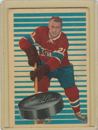 1963 - 64 Parkhurst Hockey 80 Gilles Tremblay Montreal Canadiens Hockey