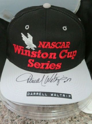 Signed Autograph Nascar Winston Cup Hat Cap - Darrell Waltrip
