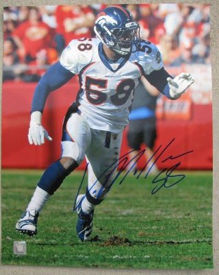 Von Miller Denver Broncos 58 Signed 16x20 Photo - Autographed W/