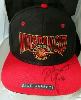 Signed Autograph Nascar Winston Cup Hat Cap - Dale Jarrett