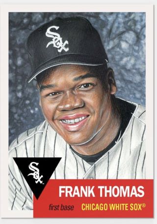 2018 Topps Living Set 133 Frank Thomas Baseball Card Chicago White Sox Pr 4,  163