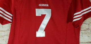 Women ' s Nike NFL San Francisco 49ers Colin Kaepernick Jersey Size Large L 3