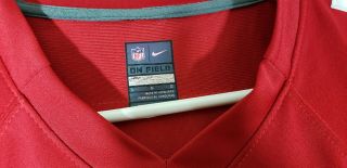 Women ' s Nike NFL San Francisco 49ers Colin Kaepernick Jersey Size Large L 5