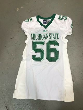 Vintage Michigan State Spartans Football Jersey 1 Adult 52 Xxl Sparty Msu 56