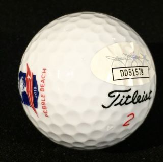 Gary Woodland Signed 2019 US Open Pebble Beach Golf Ball U.  S.  JSA DD51578 5
