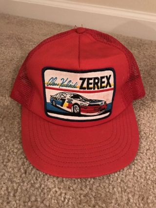 Alan Kulwicki Zerex Trucker Racing Vintage Nascar Hat Winston Cup Throwback