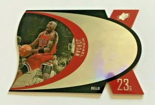 1997 Spx Michael Jordan Die - Cut Sample Basketball Card 5